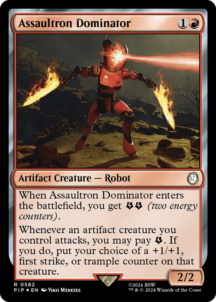 Assaultron Dominator (Surge Foil) [Fallout] | Devastation Store