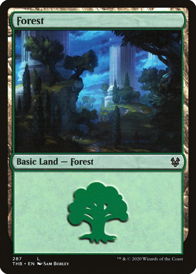 Forest (287) [Theros Beyond Death] | Devastation Store