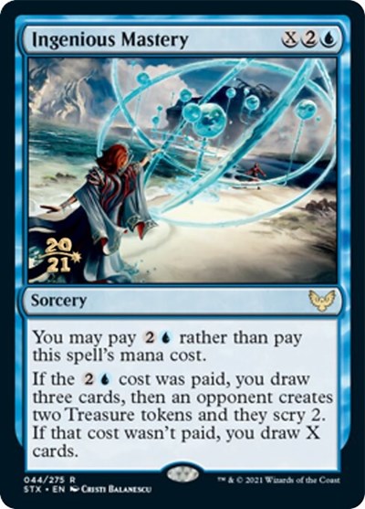Ingenious Mastery [Strixhaven: School of Mages Prerelease Promos] | Devastation Store