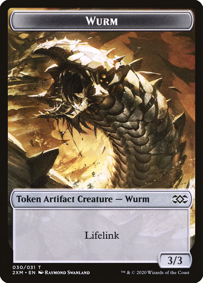 Wurm (030/031) [Double Masters Tokens] | Devastation Store