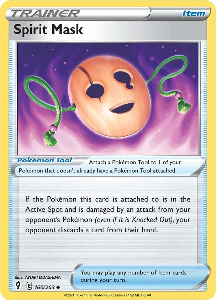 Spirit Mask (160/203) [Sword & Shield: Evolving Skies] | Devastation Store