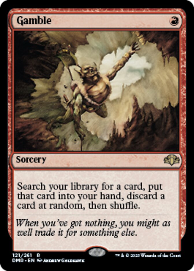 Gamble [Dominaria Remastered] | Devastation Store