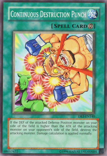 Continuous Destruction Punch [DR1-EN140] Common | Devastation Store