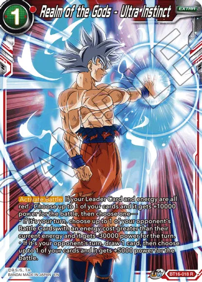 Realm of the Gods - Ultra Instinct [BT16-018] | Devastation Store