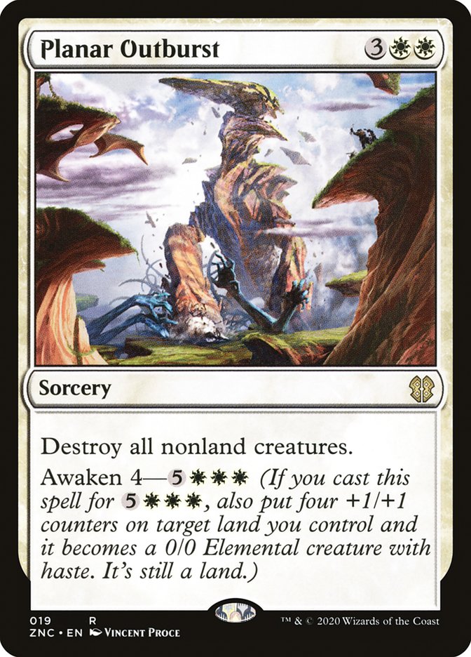 Planar Outburst [Zendikar Rising Commander] | Devastation Store