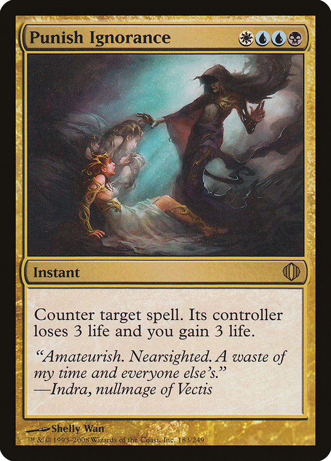 Punish Ignorance [Shards of Alara] | Devastation Store
