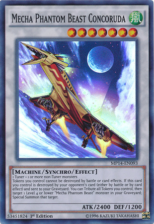 Mecha Phantom Beast Concoruda [MP14-EN093] Super Rare | Devastation Store