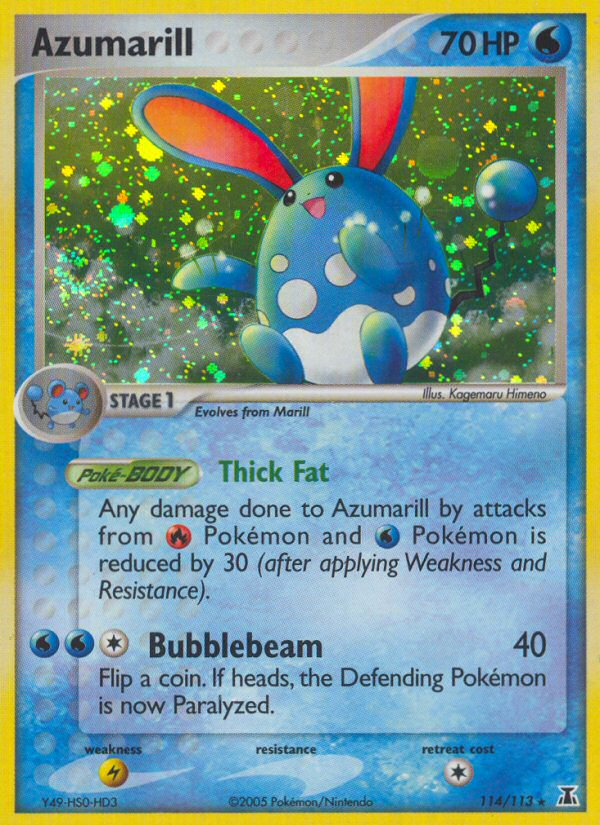 Azumarill (114/113) [EX: Delta Species] | Devastation Store