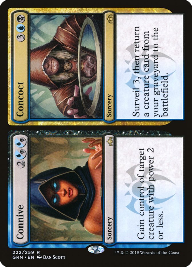 Connive // Concoct [Guilds of Ravnica] - Devastation Store | Devastation Store