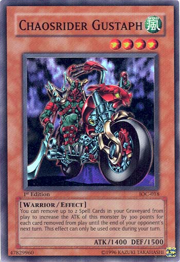 Chaosrider Gustaph [IOC-018] Super Rare | Devastation Store