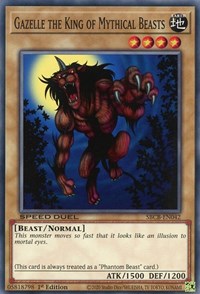 Gazelle the King of Mythical Beasts [SBCB-EN042] Common | Devastation Store