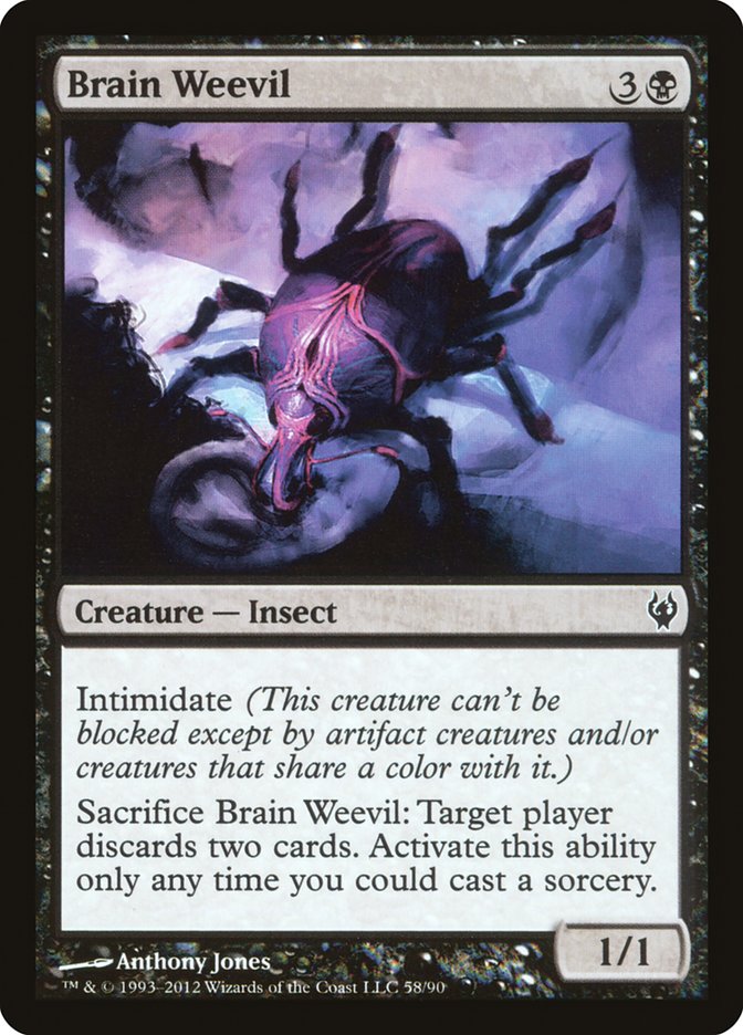 Brain Weevil [Duel Decks: Izzet vs. Golgari] | Devastation Store