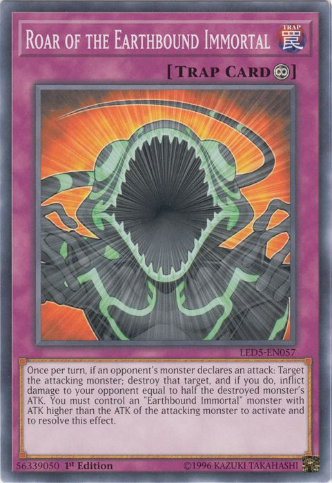 Roar of the Earthbound Immortal [LED5-EN057] Common | Devastation Store