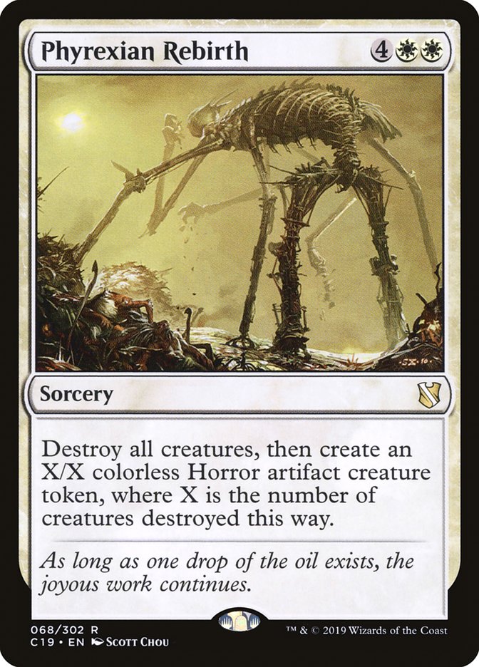 Phyrexian Rebirth [Commander 2019] | Devastation Store