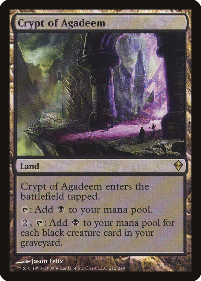 Crypt of Agadeem [Zendikar] - Devastation Store | Devastation Store