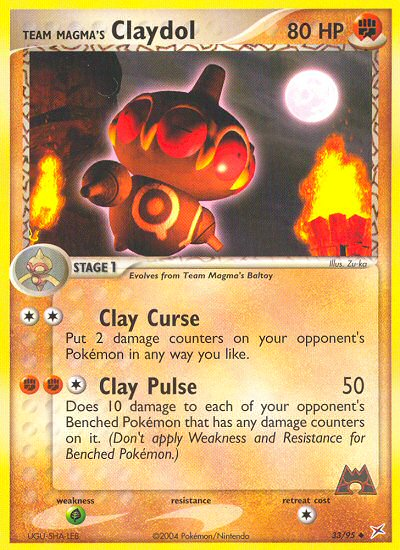 Team Magma's Claydol (33/95) [EX: Team Magma vs Team Aqua] | Devastation Store