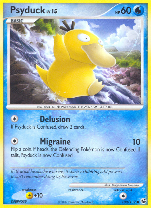 Psyduck (100/132) [Diamond & Pearl: Secret Wonders] | Devastation Store