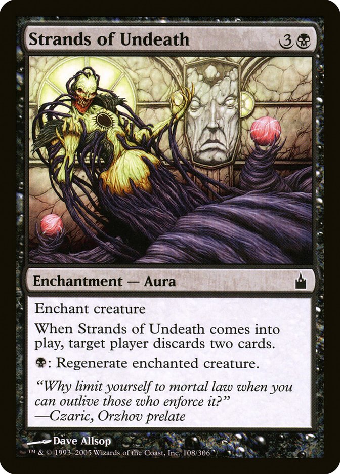 Strands of Undeath [Ravnica: City of Guilds] | Devastation Store