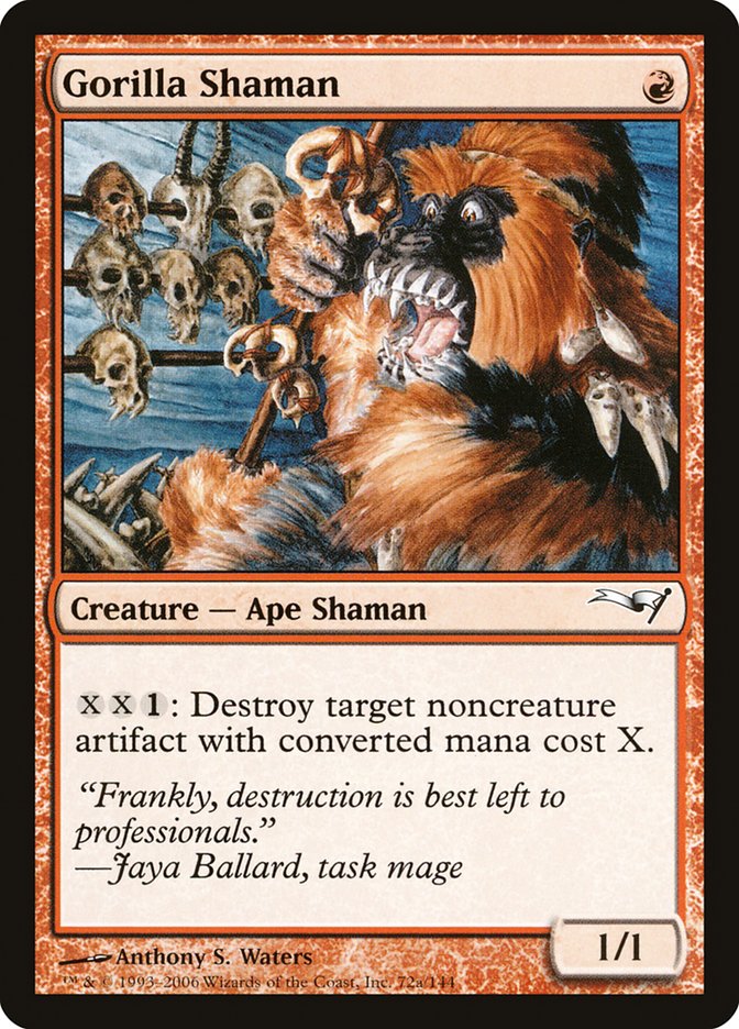 Gorilla Shaman [Coldsnap Theme Decks] | Devastation Store