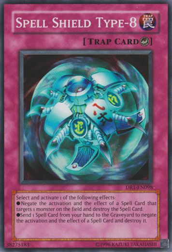 Spell Shield Type-8 [DR1-EN098] Super Rare | Devastation Store