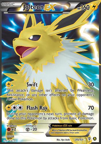 Jolteon EX (28a/83) (Alternate Art Promo) [XY: Generations] | Devastation Store