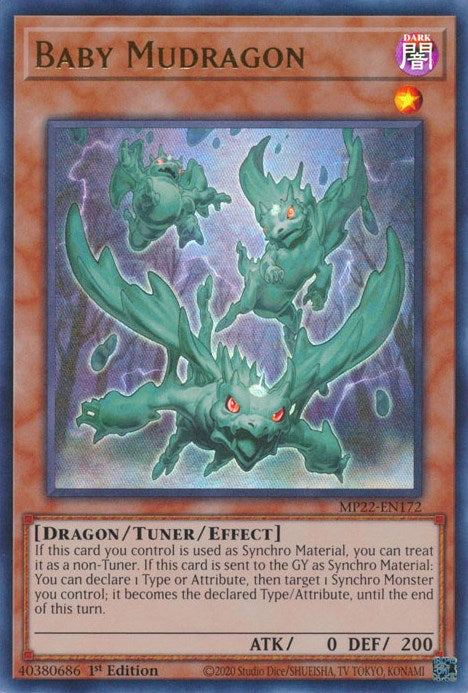 Baby Mudragon [MP22-EN172] Ultra Rare | Devastation Store