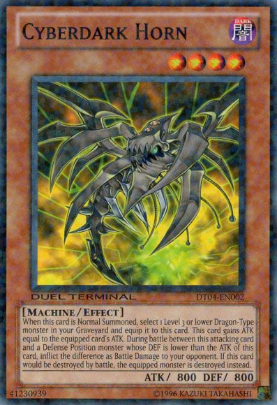 Cyberdark Horn [DT04-EN002] Common | Devastation Store
