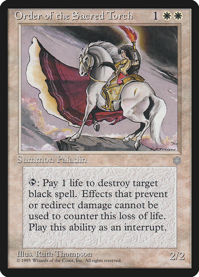Order of the Sacred Torch [Ice Age] | Devastation Store