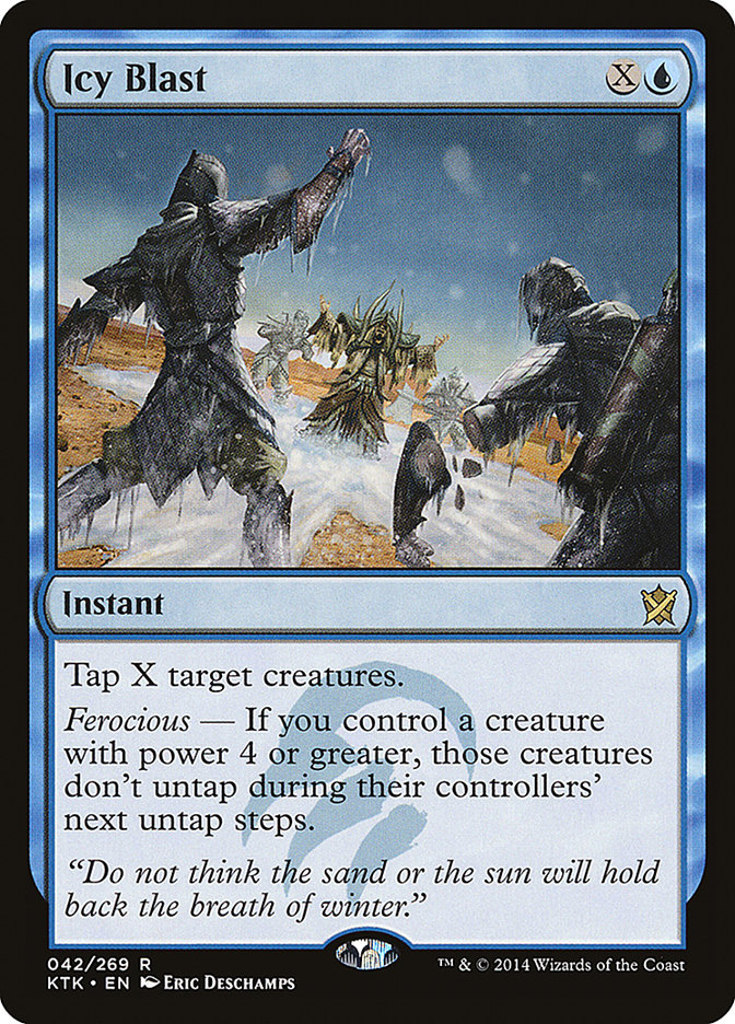 Icy Blast [Khans of Tarkir] | Devastation Store