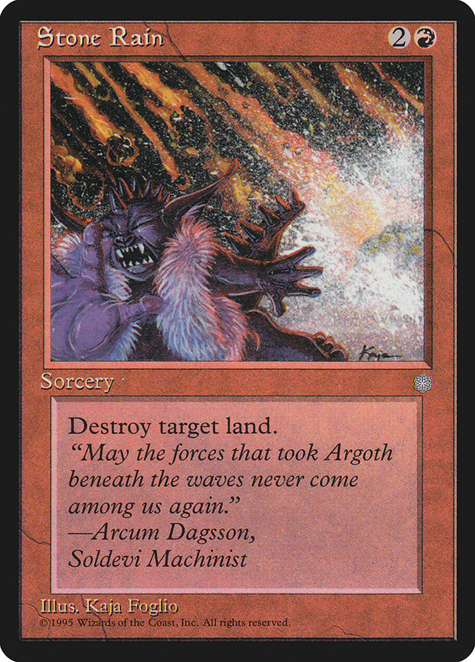 Stone Rain [Ice Age] - Devastation Store | Devastation Store