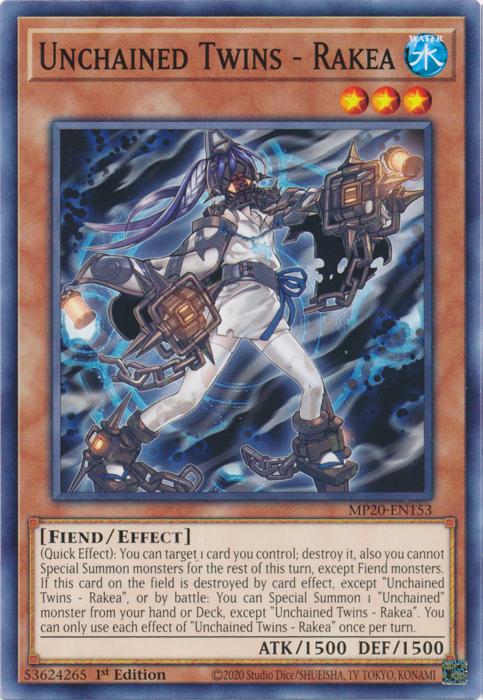 Unchained Twins - Rakea [MP20-EN153] Common | Devastation Store