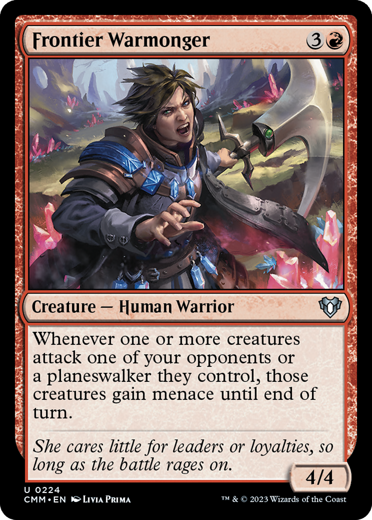 Frontier Warmonger [Commander Masters] | Devastation Store