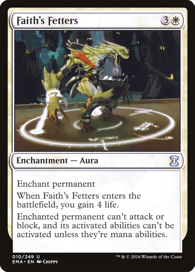Faith's Fetters [Eternal Masters] | Devastation Store