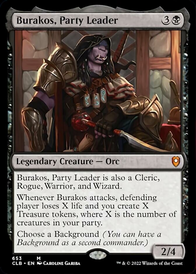 Burakos, Party Leader [Commander Legends: Battle for Baldur's Gate] | Devastation Store