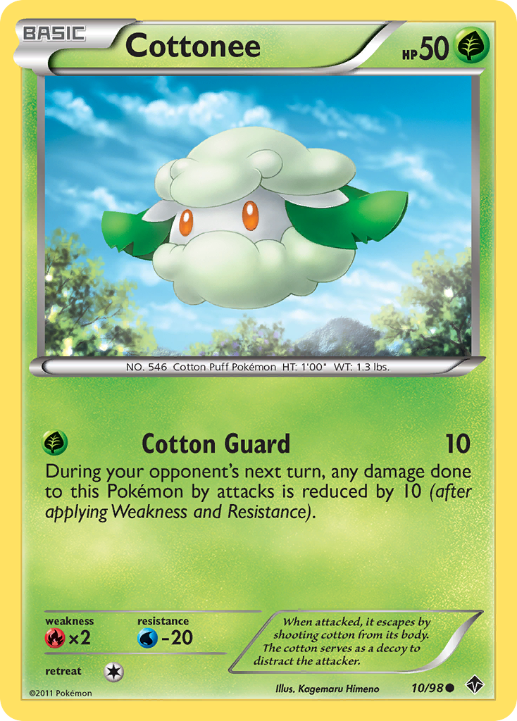 Cottonee (10/98) [Black & White: Emerging Powers] | Devastation Store