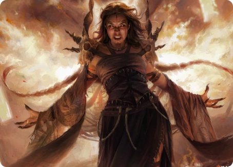 Dragon's Rage Channeler Art Card [Modern Horizons 2 Art Series] | Devastation Store