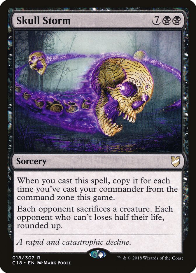 Skull Storm [Commander 2018] - Devastation Store | Devastation Store