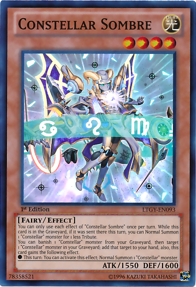 Constellar Sombre [LTGY-EN093] Super Rare | Devastation Store