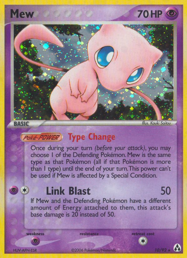 Mew (10/92) [EX: Legend Maker] | Devastation Store