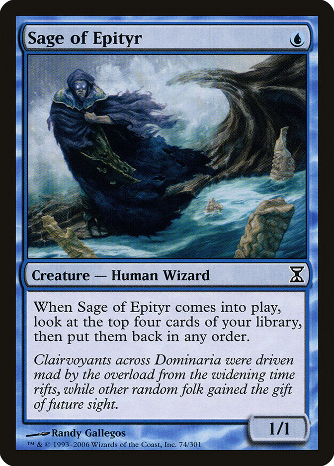 Sage of Epityr [Time Spiral] | Devastation Store