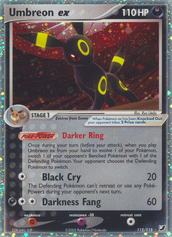 Umbreon ex (112/115) [EX: Unseen Forces] | Devastation Store