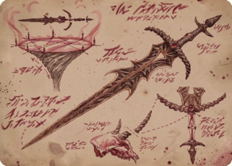 Blackblade Reforged Art Card [The Brothers' War Art Series] | Devastation Store