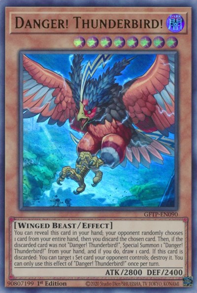 Danger! Thunderbird! [GFTP-EN090] Ultra Rare | Devastation Store
