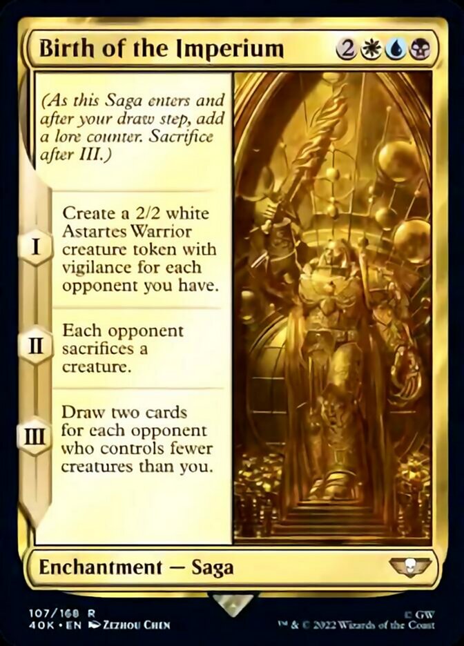 Birth of the Imperium (Surge Foil) [Universes Beyond: Warhammer 40,000] | Devastation Store