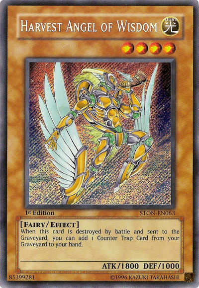 Harvest Angel of Wisdom [STON-EN063] Secret Rare | Devastation Store