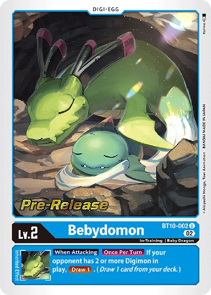 Bebydomon [BT10-002] [Xros Encounter Pre-Release Cards] | Devastation Store