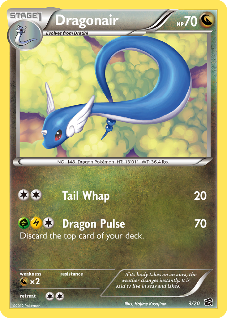 Dragonair (3/20) [Black & White: Dragon Vault] | Devastation Store