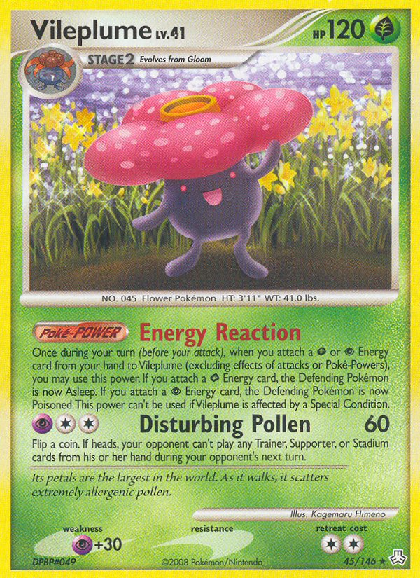 Vileplume (45/146) [Diamond & Pearl: Legends Awakened] | Devastation Store