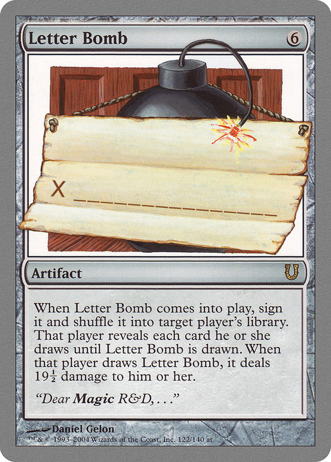 Letter Bomb [Unhinged] - Devastation Store | Devastation Store