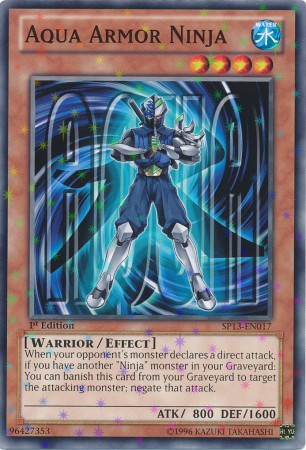 Aqua Armor Ninja [SP13-EN017] Starfoil Rare | Devastation Store